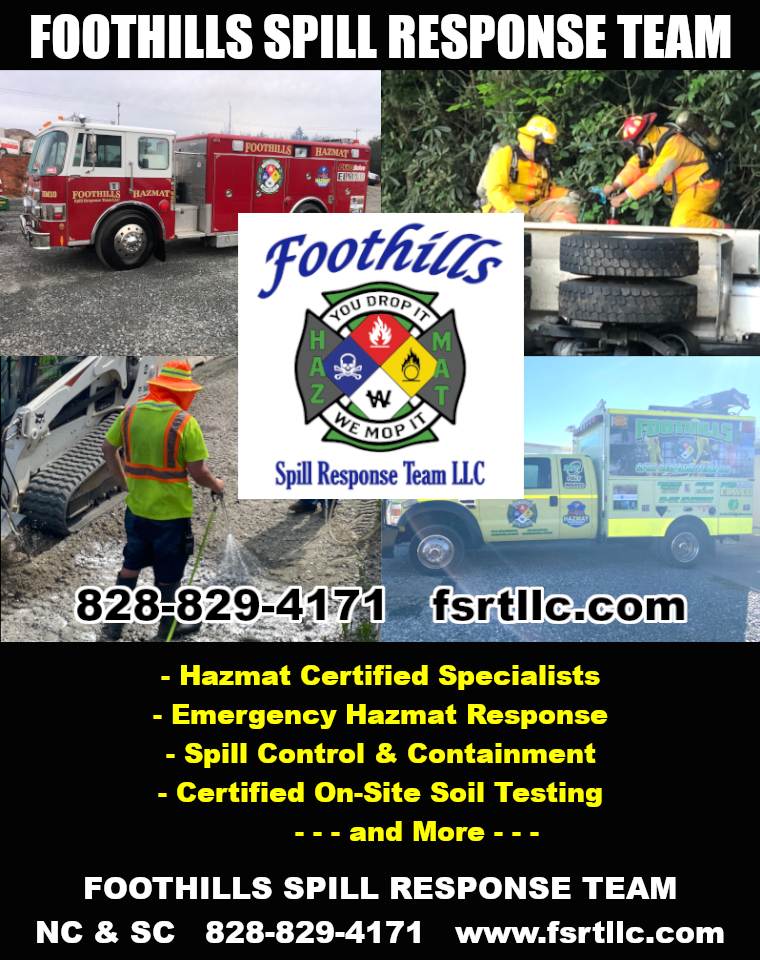 Foothills Spill Response Team Hazmat